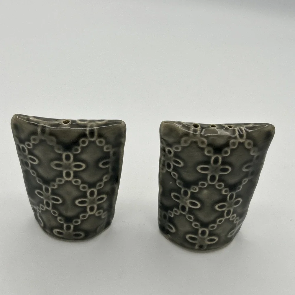 Vintage Jens Quistgaard Azur Salt Pepper Shakers Kronjyden Denmark Mid Century